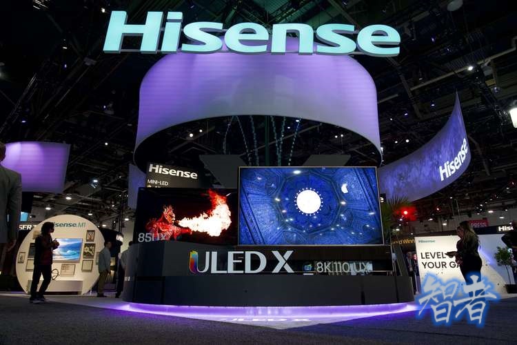 中國電視出貨量在2024年首次超過韓國品牌